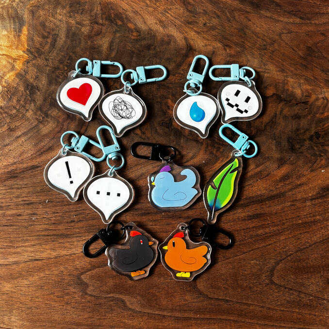 Farmer Game Keychains!