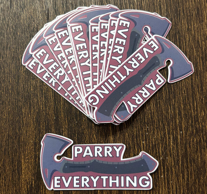 Parry Everything Stickers